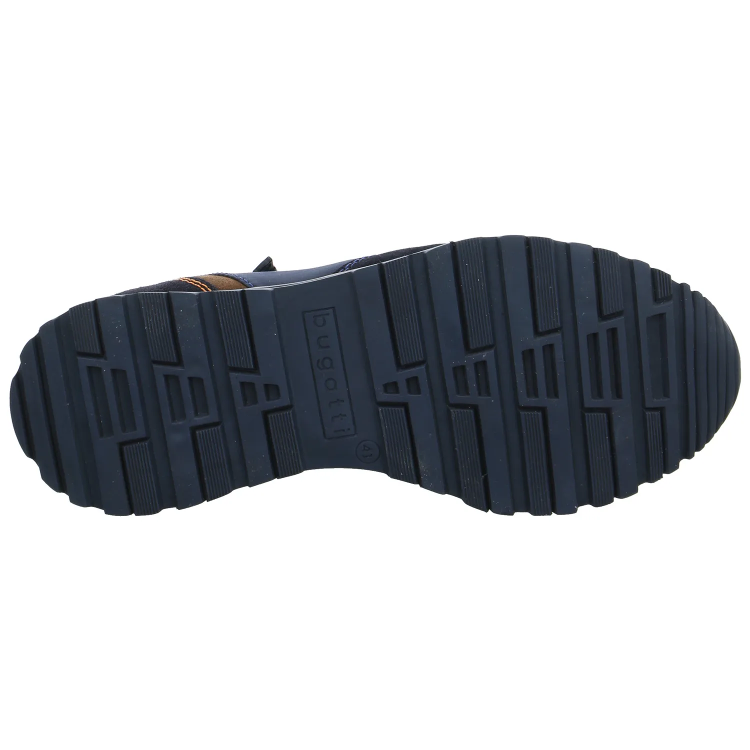 BUGATTI SHOES Halbschuhe Sneaker Blau Leder