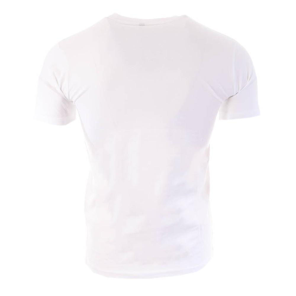Sergio Tacchini T-shirt Blanc/Marine Homme Sergio Tacchini Stripe A