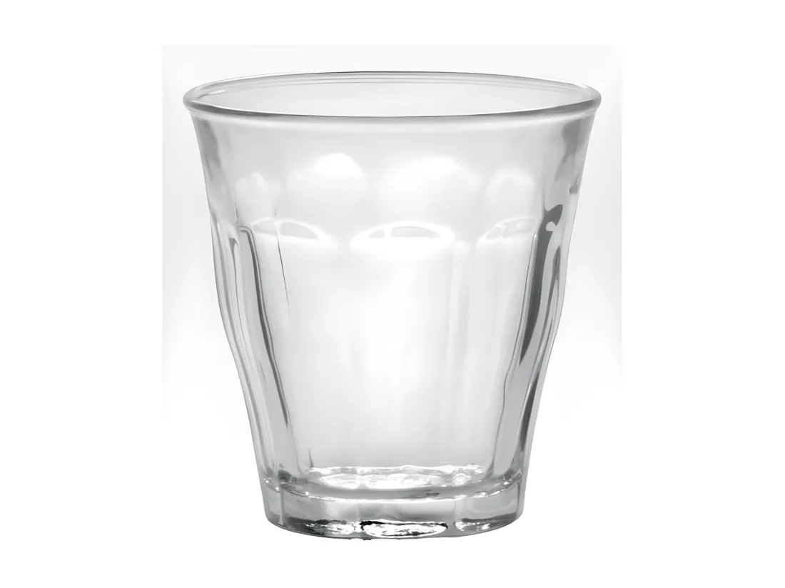 Lot de 6 gobelets Picardie Duralex 13 cl - Verres trempés résistants aux chocs et thermiques