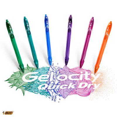Bic Gelocity QuickDry - Roller - 0,7 mm - rouge