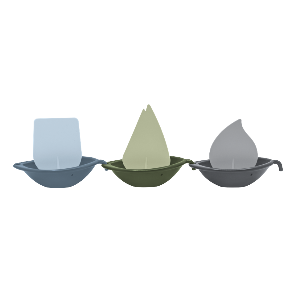 BIBS - Sail Boats Blue Mix - (4100201)