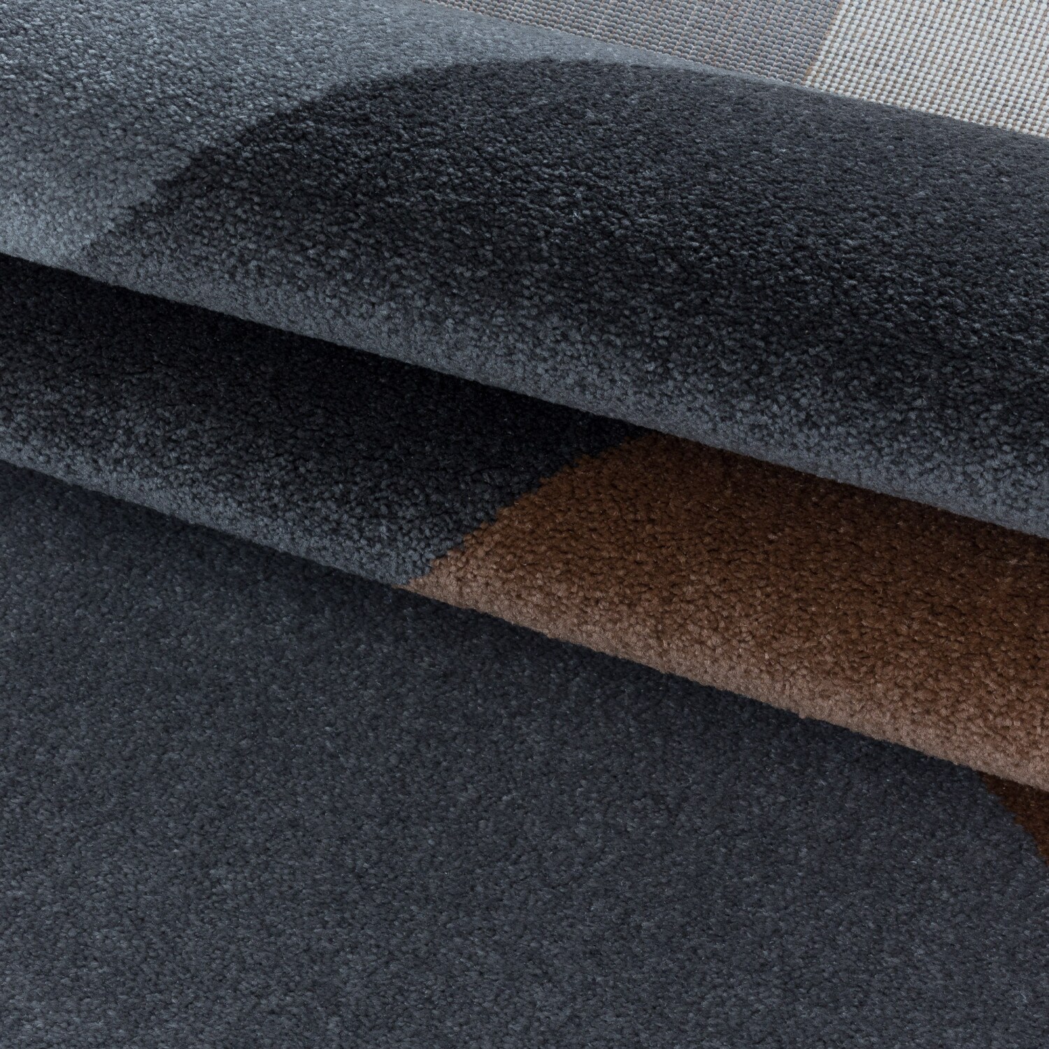 Wunderschöne Kurzflor Teppich, Moderner Designer Teppich rechteckig, Höhe 11 mm