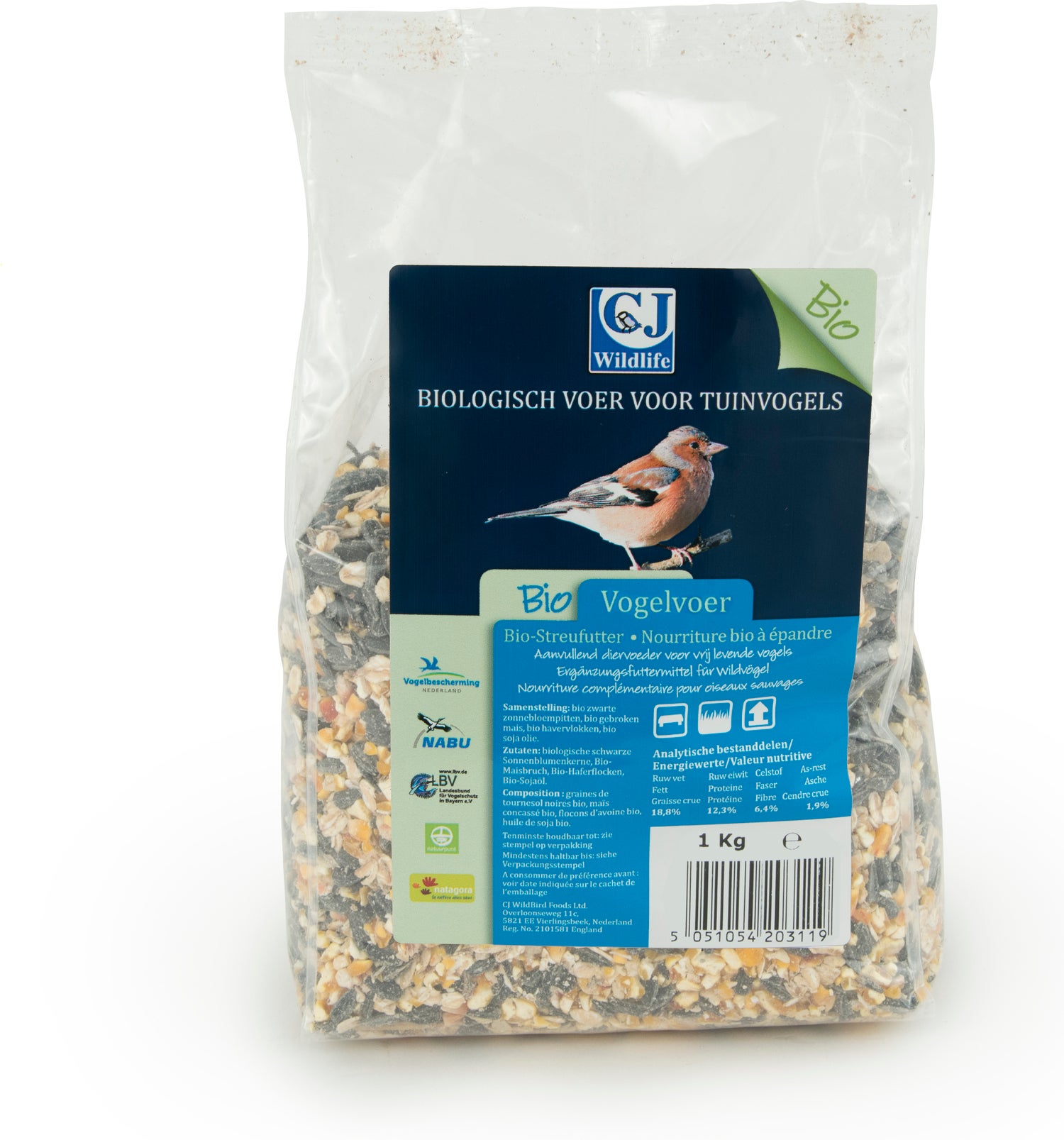 CJ Wildlife bio vogelvoer 1 kg