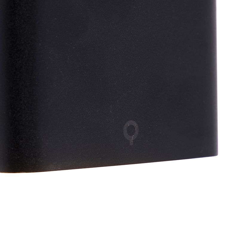 Moderne buiten wandlamp zwart 11,5 cm incl. LED IP65 - Batt