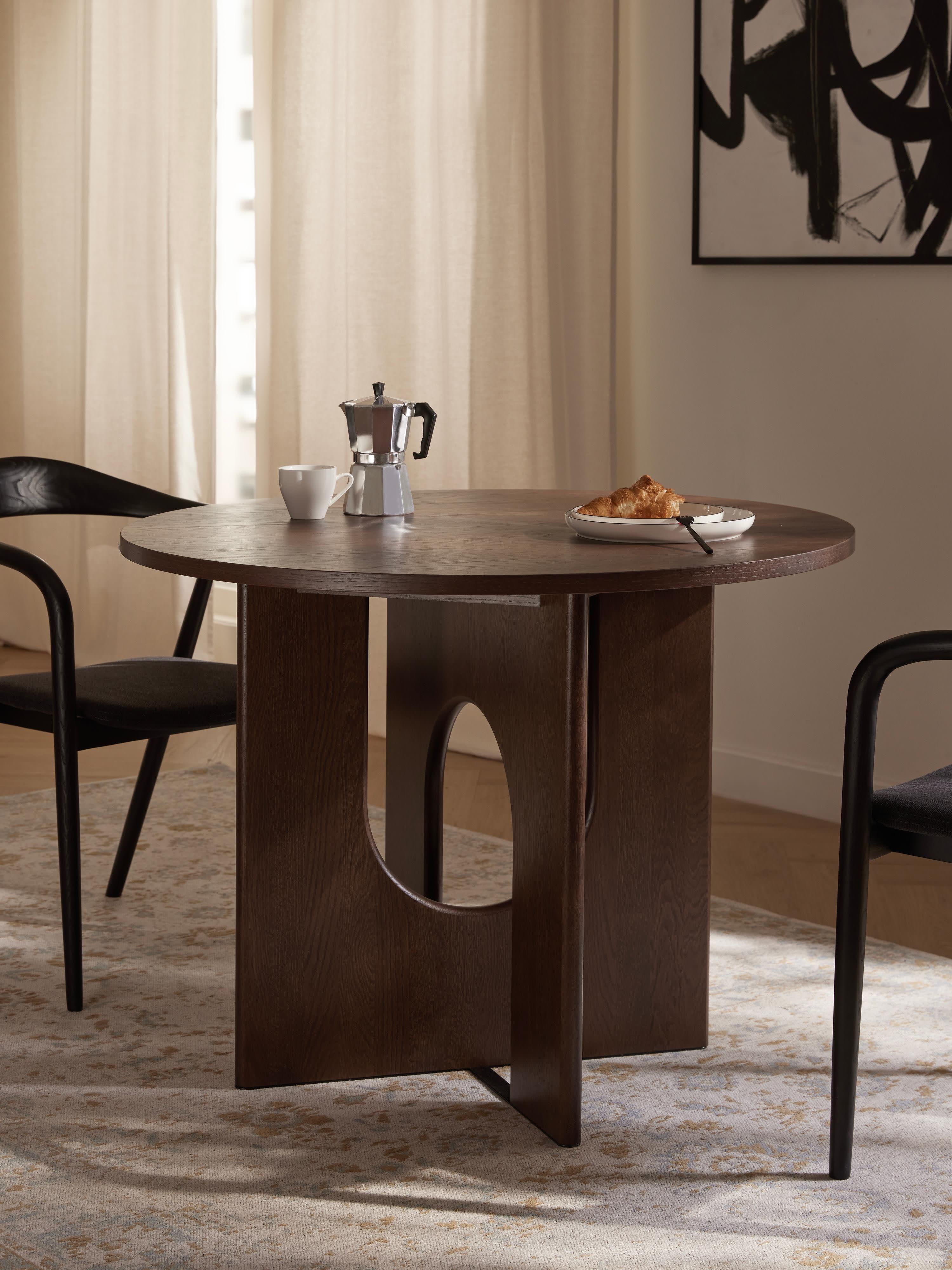 Ronde eettafel Apollo, in verschillende formaten