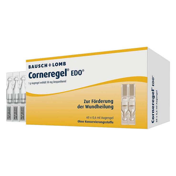 Corneregel® EDO® Augengel fördert die Wundheilung am Auge, 60X0.6 ml