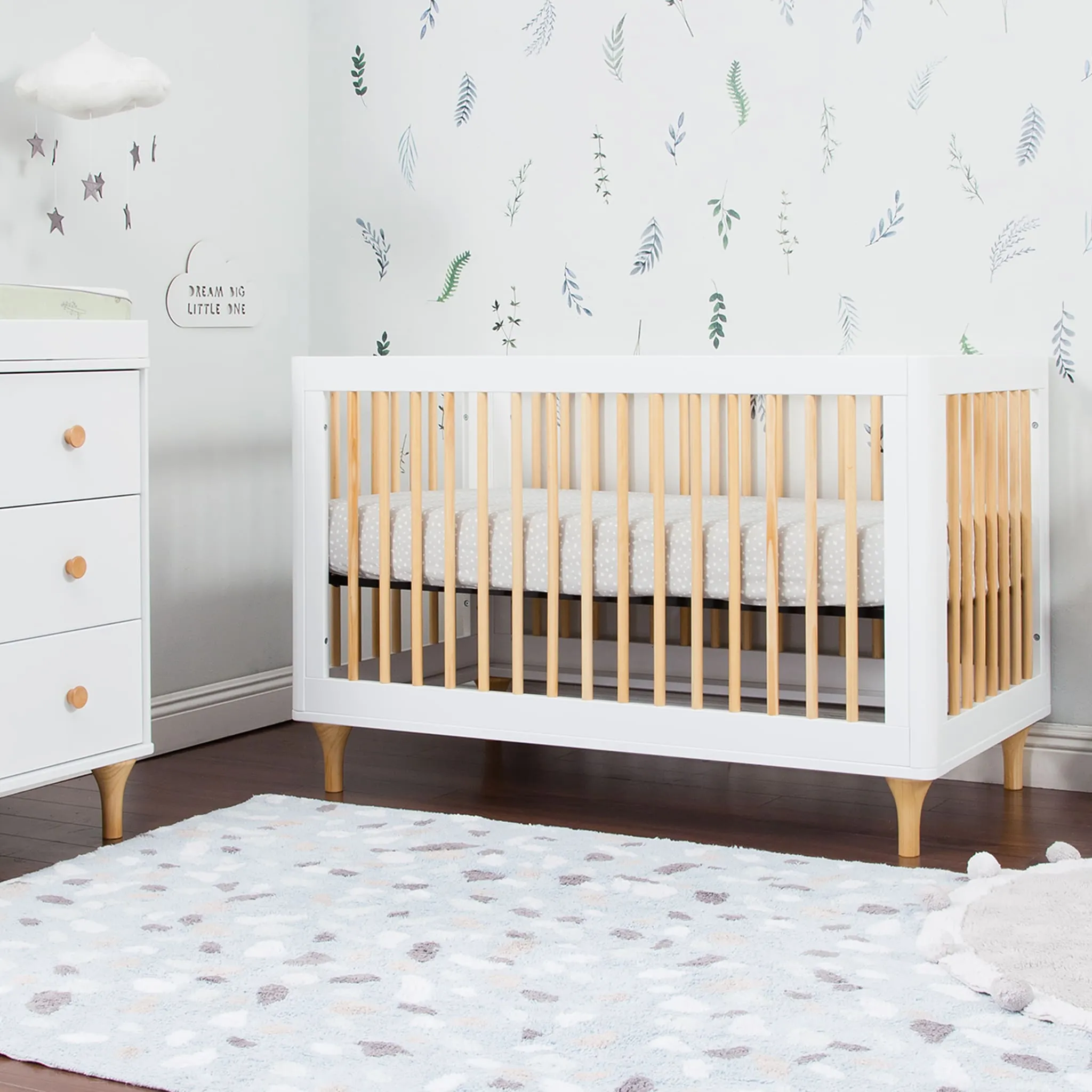 Babyletto Couchette Convertible 3 en 1 Lolly - Blanc  Naturel