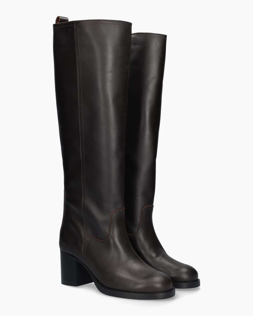 Posa Alta Boot Donkerbruin Damesboots