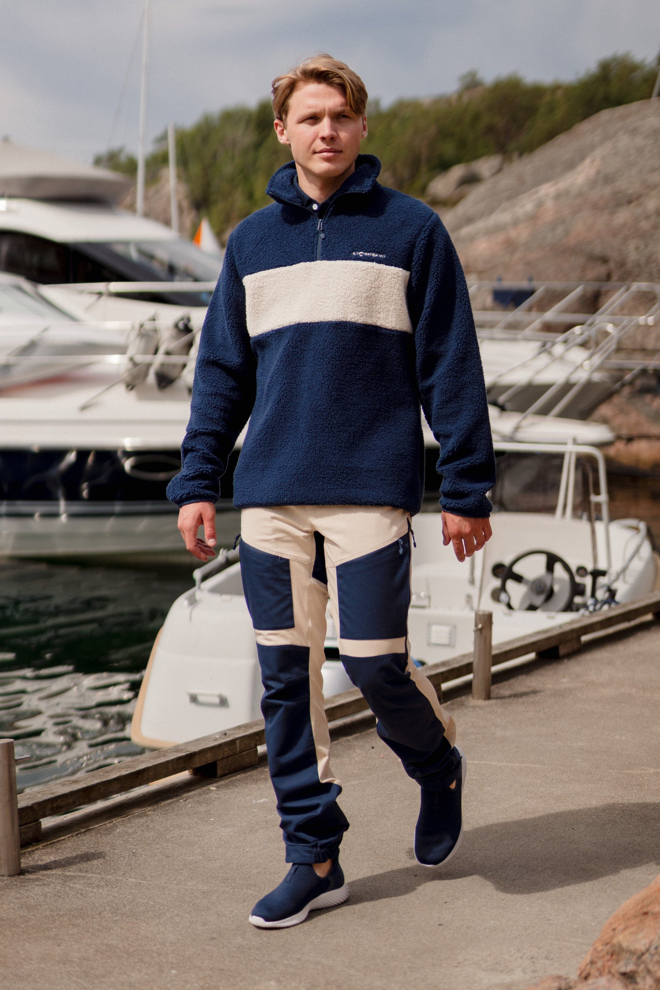 Stormberg Juvnes sherpa Half Zip genser