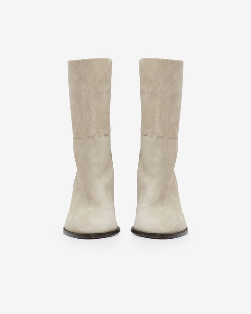 BOTTINES EN CUIR VEAU VELOURS ROUXA