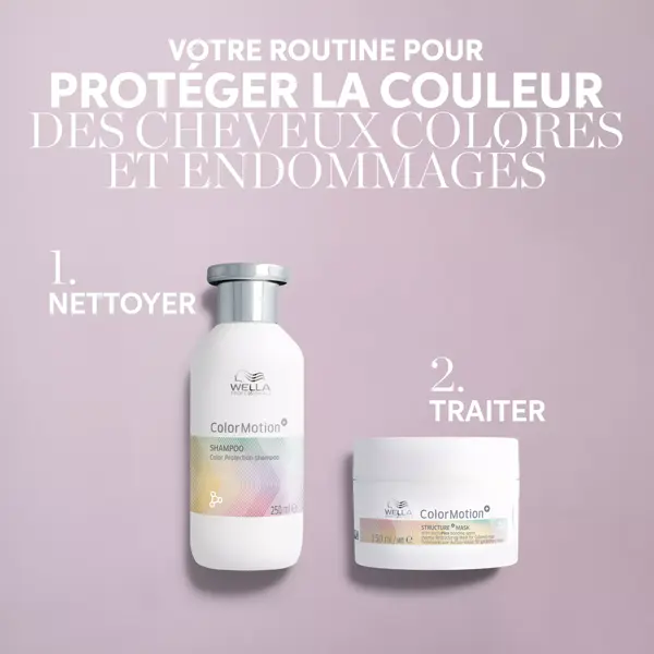 Wella Professionals ColorMotion+ Shampoing protecteur de couleur pour cheveux colorés 500ml