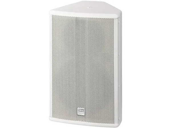Monacor PAB-308/WS, 2-vejs, Kan monteres i loftet, Gulv, Kan monteres på væggen, Hvid, MDF, Metal, 125 W, 250 W
