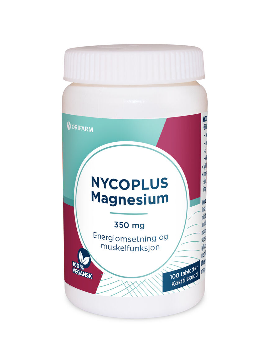 Nycoplus Magnesium 350 mg 100 tabletter