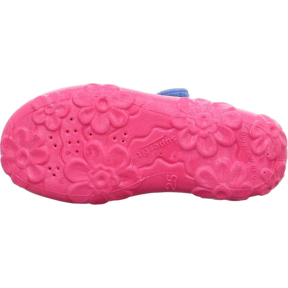 Superfit Bonny Hausschuhe Kinder blau