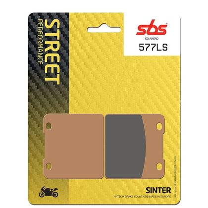 Plaquettes de freins SBS 577LS Sinter Métal Fritté arrière