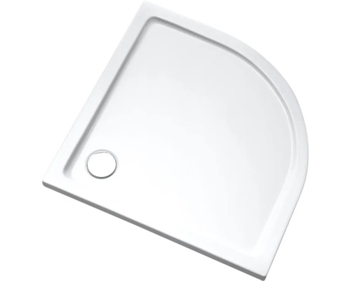 OTTOFOND Dunbar douchebak 80 x 80 x 3 cm wit glanzend glad 900601