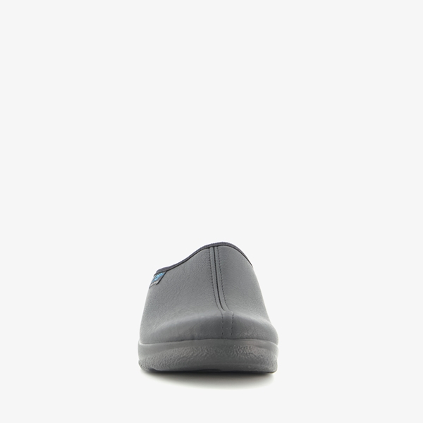 Fly Flot leren pantoffels zwart