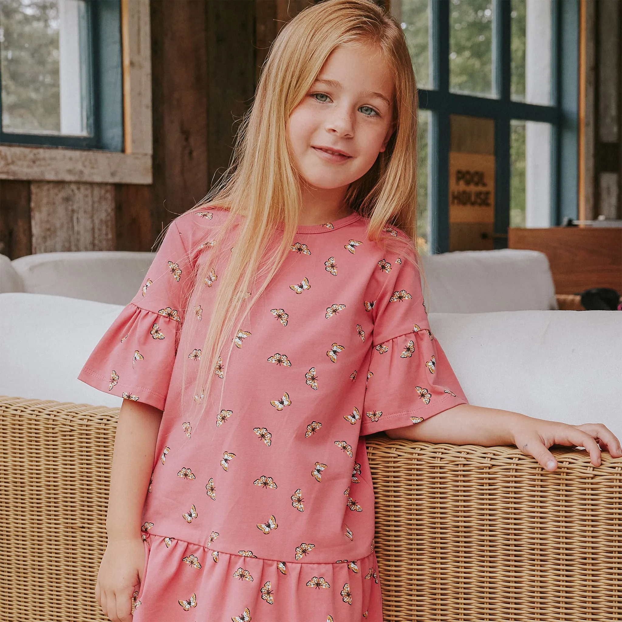 Miles Robe Papillons Jungle 2-10ans