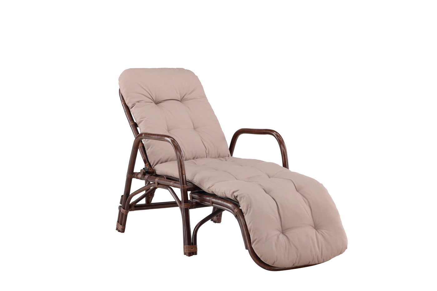 FjÃ´rd - Ligbed Donker Walnoot|Beige - Nella