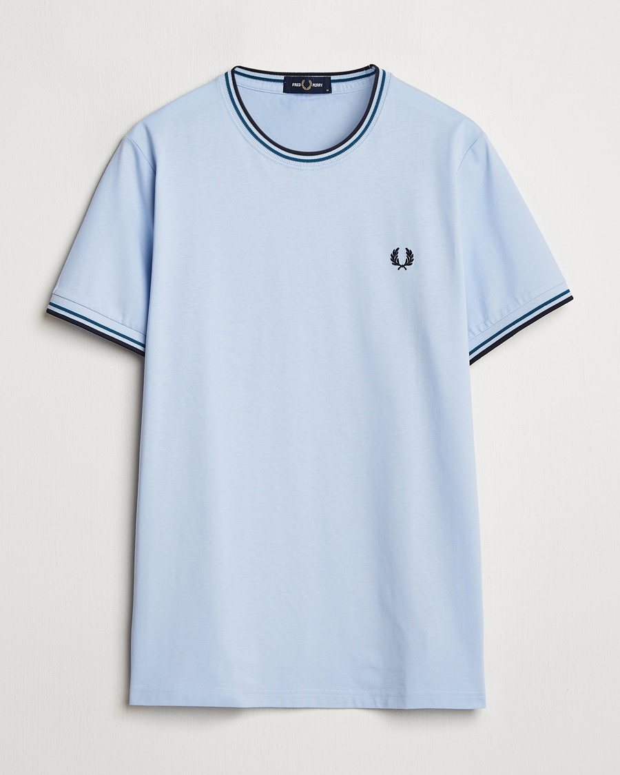 Fred Perry Twin Tipped T-Shirt Light Smoke