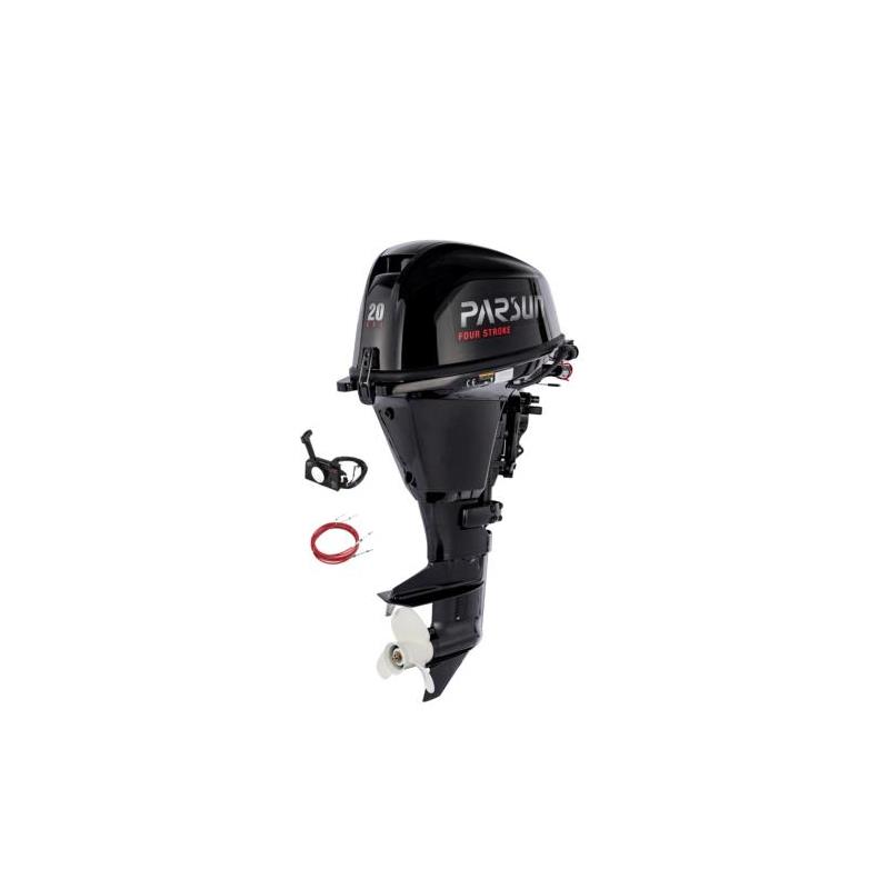Moteur Thermique Parsun F20afws - 20Cv - Arbre Court Commande À Distance
