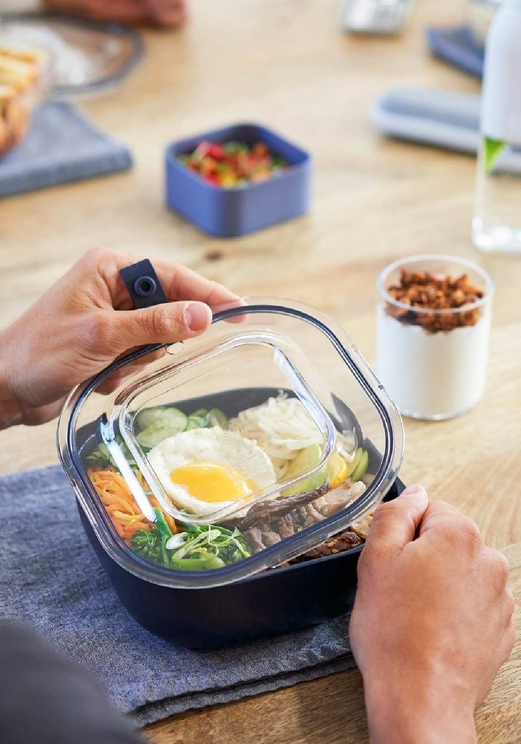 Monbento Gourmet M Lunchbox Deep Denim