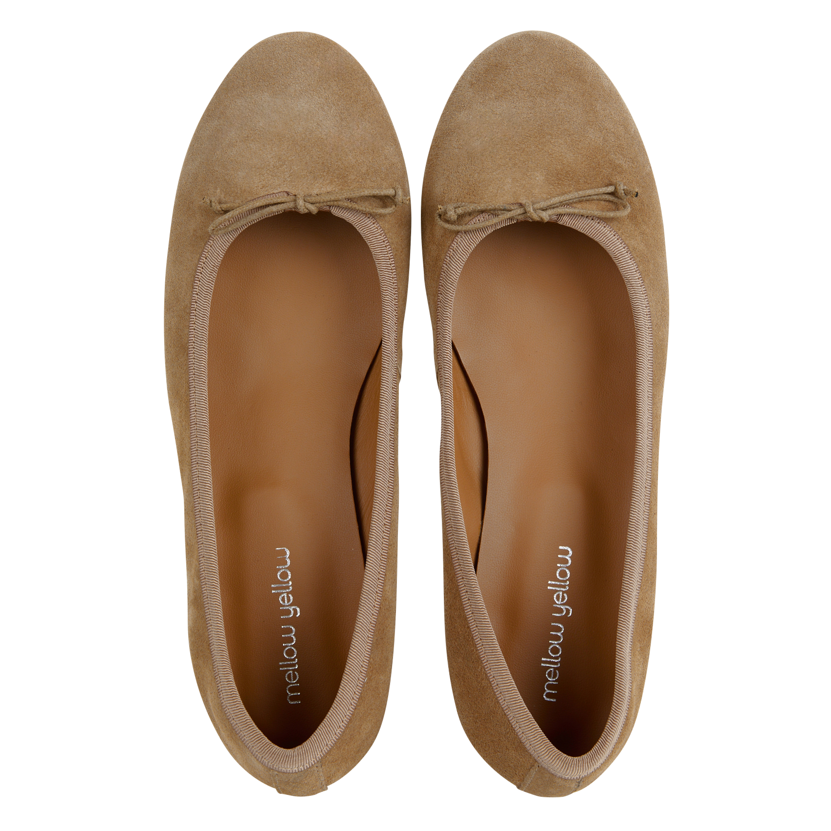 NICOLE - Ballerines en cuir | Beige