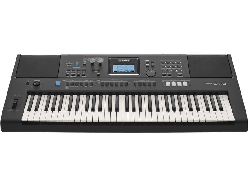 Yamaha Keyboard PSR-E473 Portables Keyboard mit Anschlagdynamik