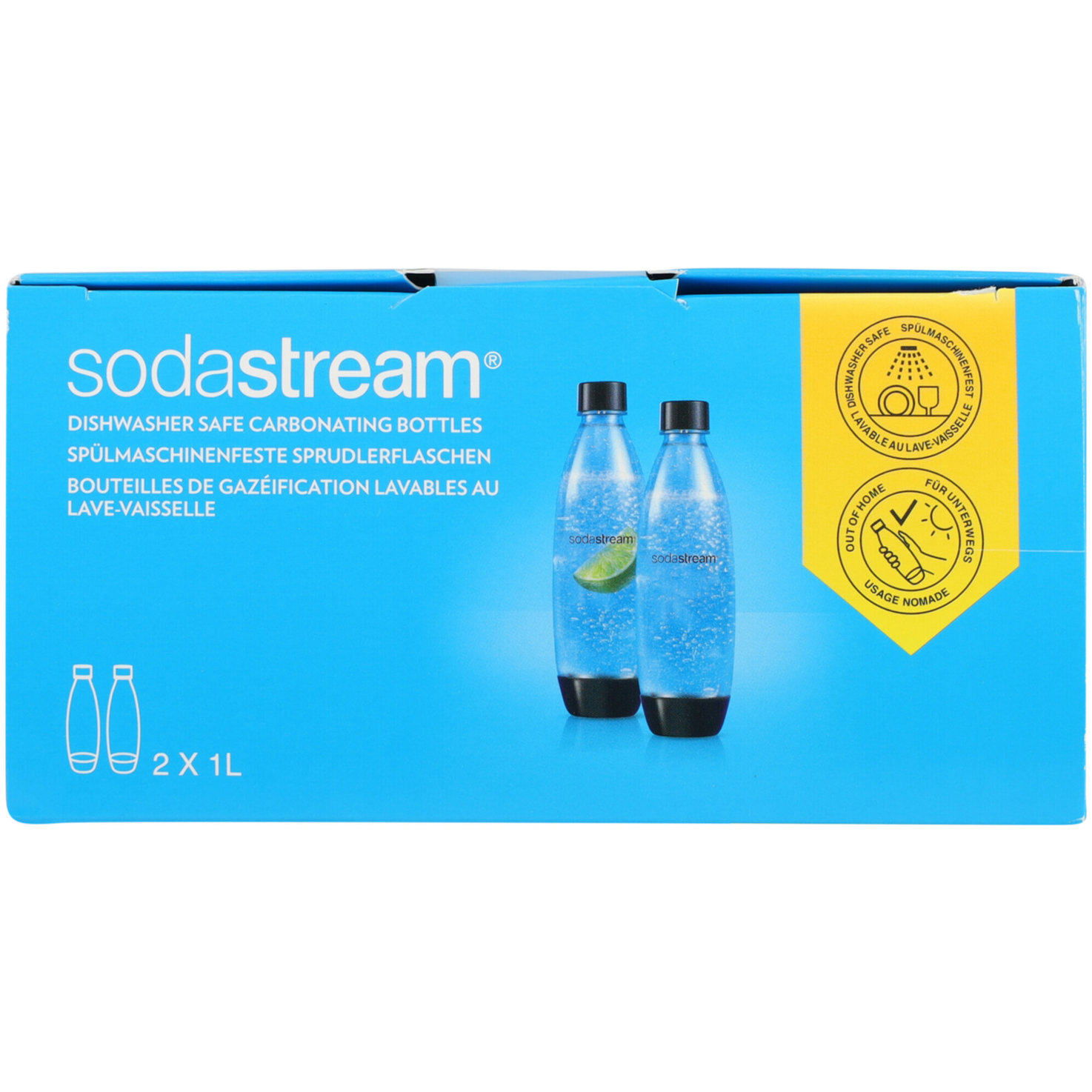 SodaStream Fuse Flasche Duo 2x1l