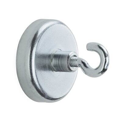 Flachgreifer, Mit Haken