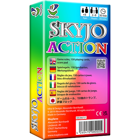 Skyjo Action - det spændende kortspil