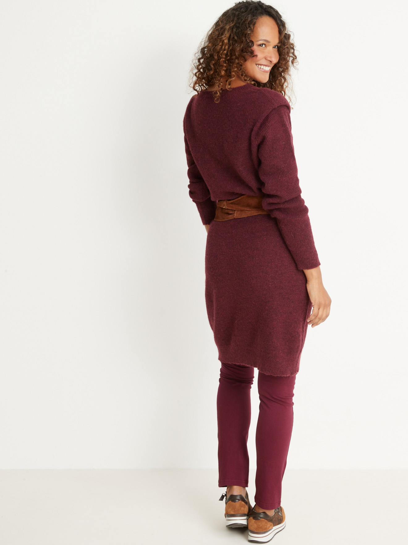 Robe-pull côtes anglaises