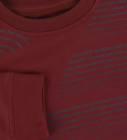 Emporio Armani Sweatshirt - MørkR?d