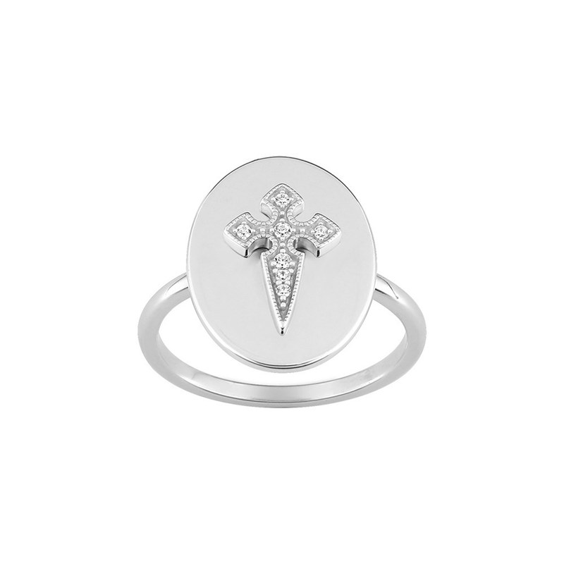 Bague femme - Oxyde de zirconium - Argent 925