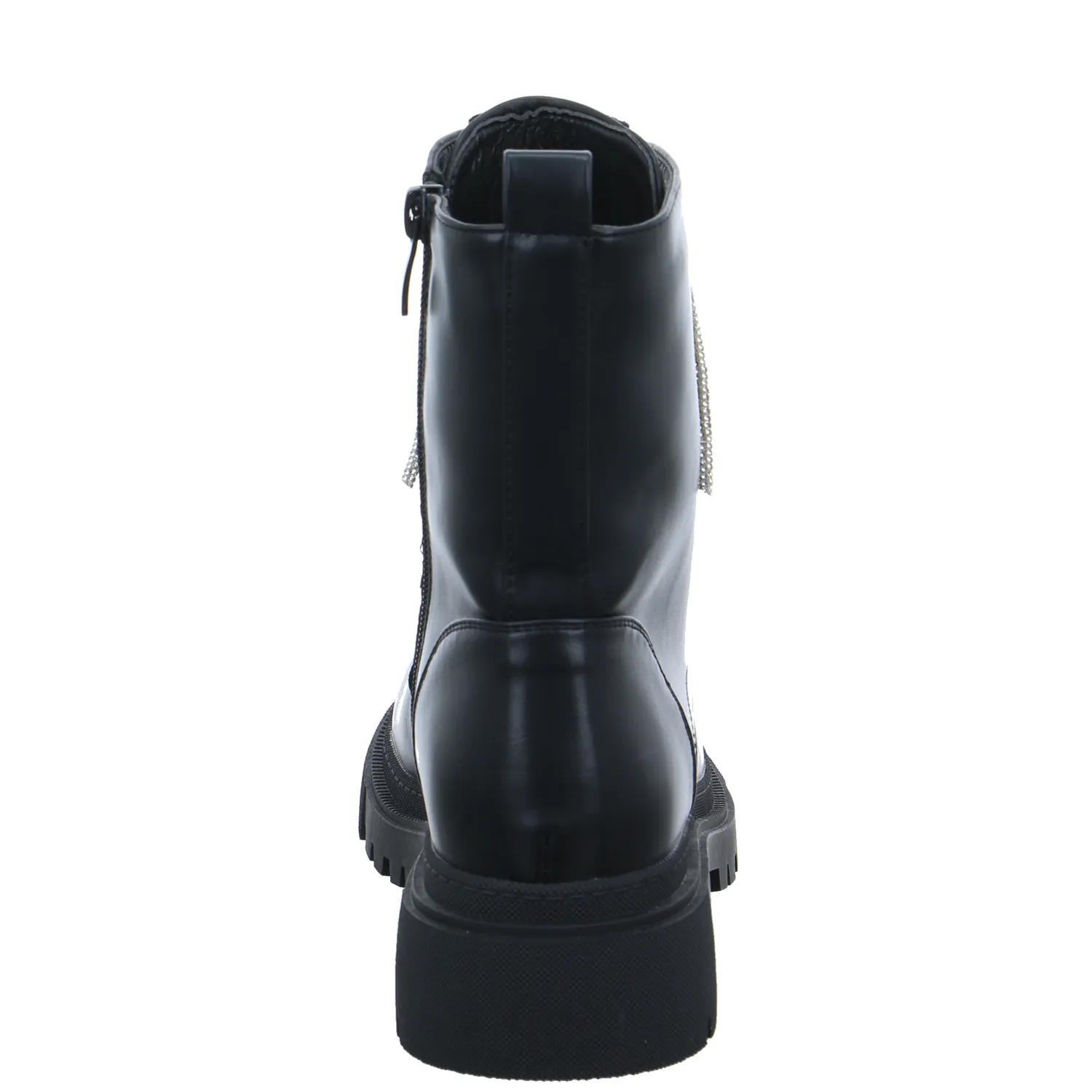 LA STRADA Boot Schwarz Lederimitat