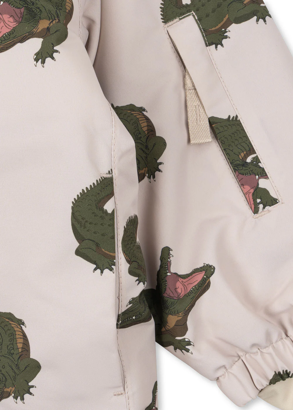 mismou vinterjakke - crocodile - 12M