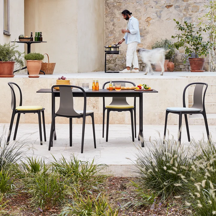 Vitra - Soft Seats Sitzkissen, Hopsak 20, green / ivory, Typ B