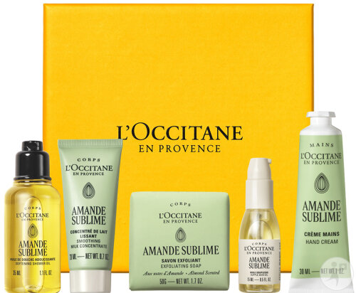 L'Occitane Amande Sublime Routine 5 Produits