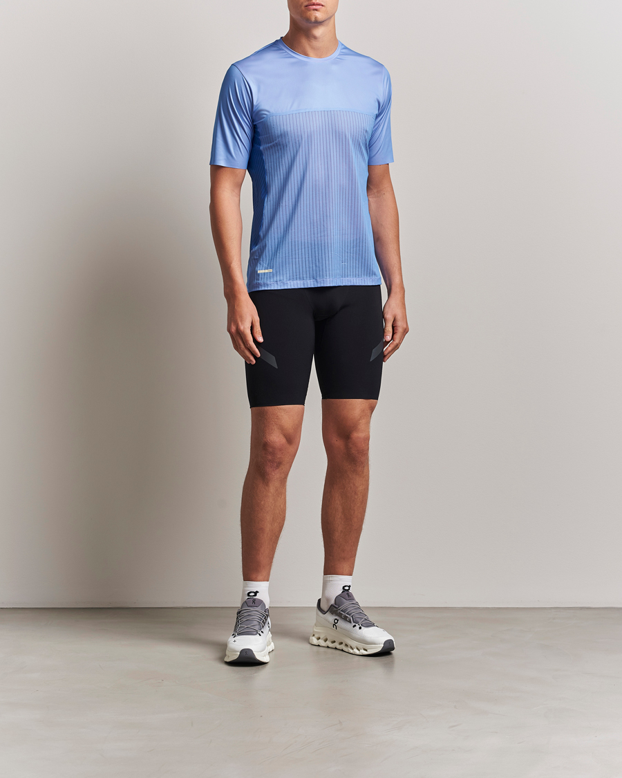 SOAR Running Hot Weather Tee Lilac Blue