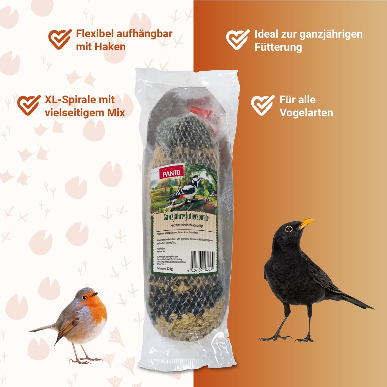 Panto ® GANZJAHRESFUTTERSPIRALE