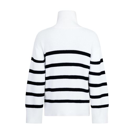 Neo Noir Nevena Stripe Striktrøje, Hvid, 36