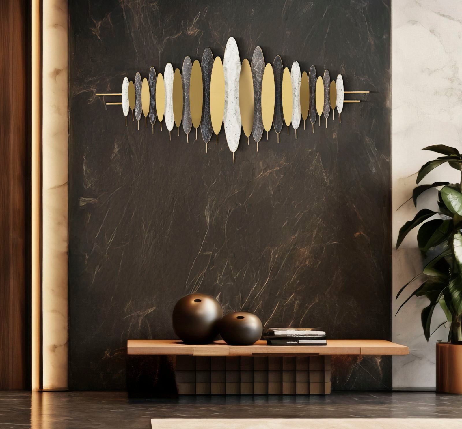 Abstract 3D decoratief paneel cm 149x5x70