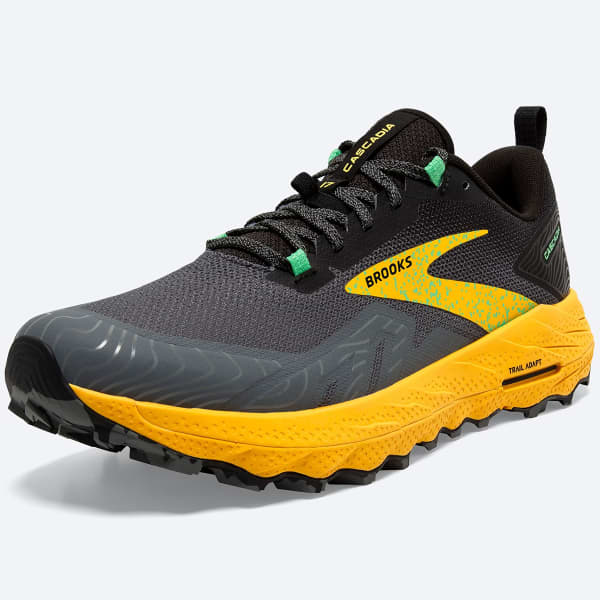 Chaussure trail BROOKS CASCADIA 17 LEMON CHROME/SEDONA SAGE