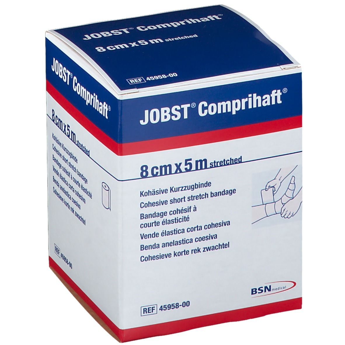 Comprihaft® Kurzzugbinde 8 cm x 5 m