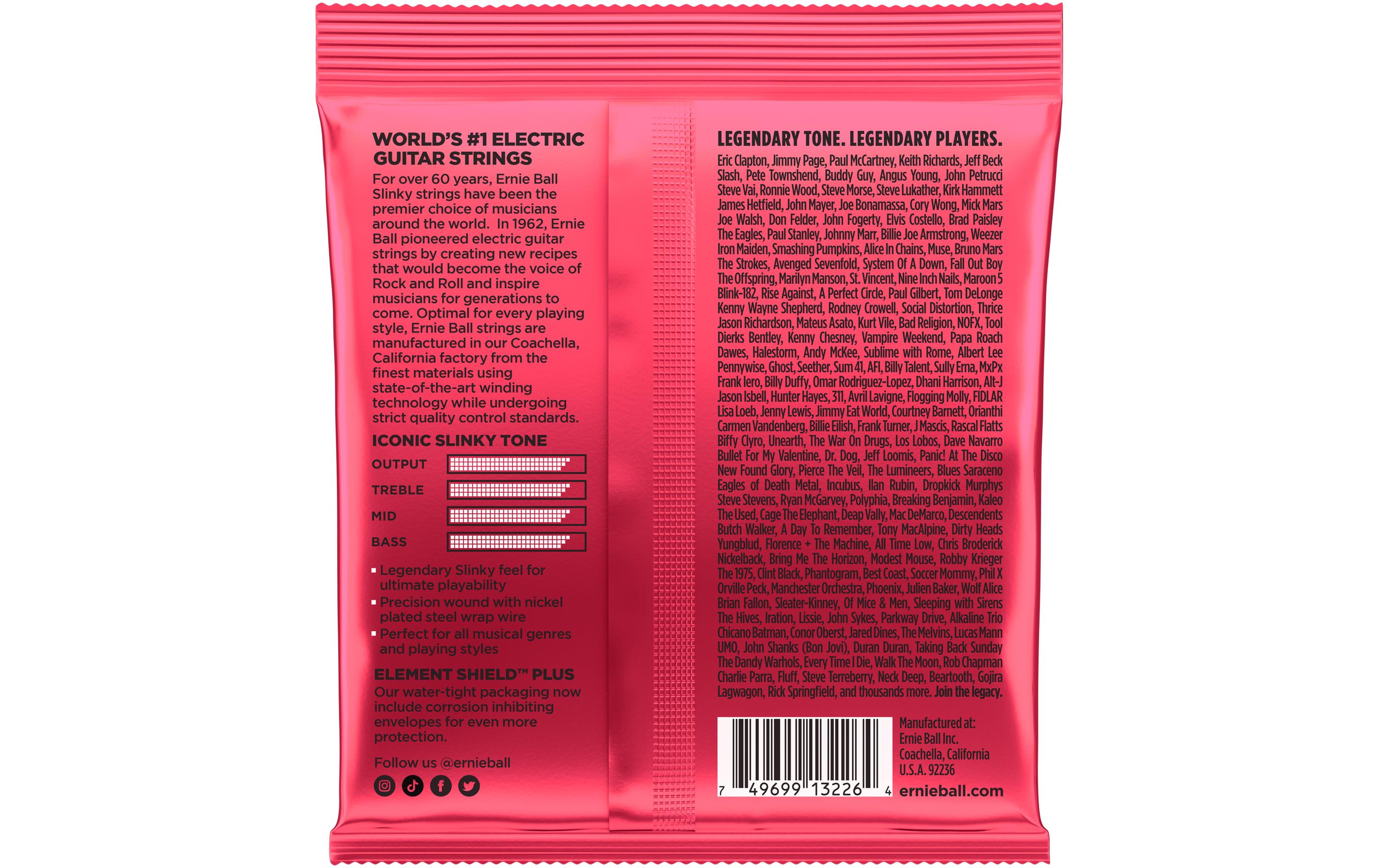 Gitarrensaiten 3226 Burly Slinky – 11-52, 3er PackMultipack-Saitensatz für E-Gitarre