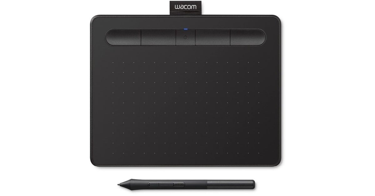 WacomIntuos S met Bluetooth tekentablet  (Zwart)