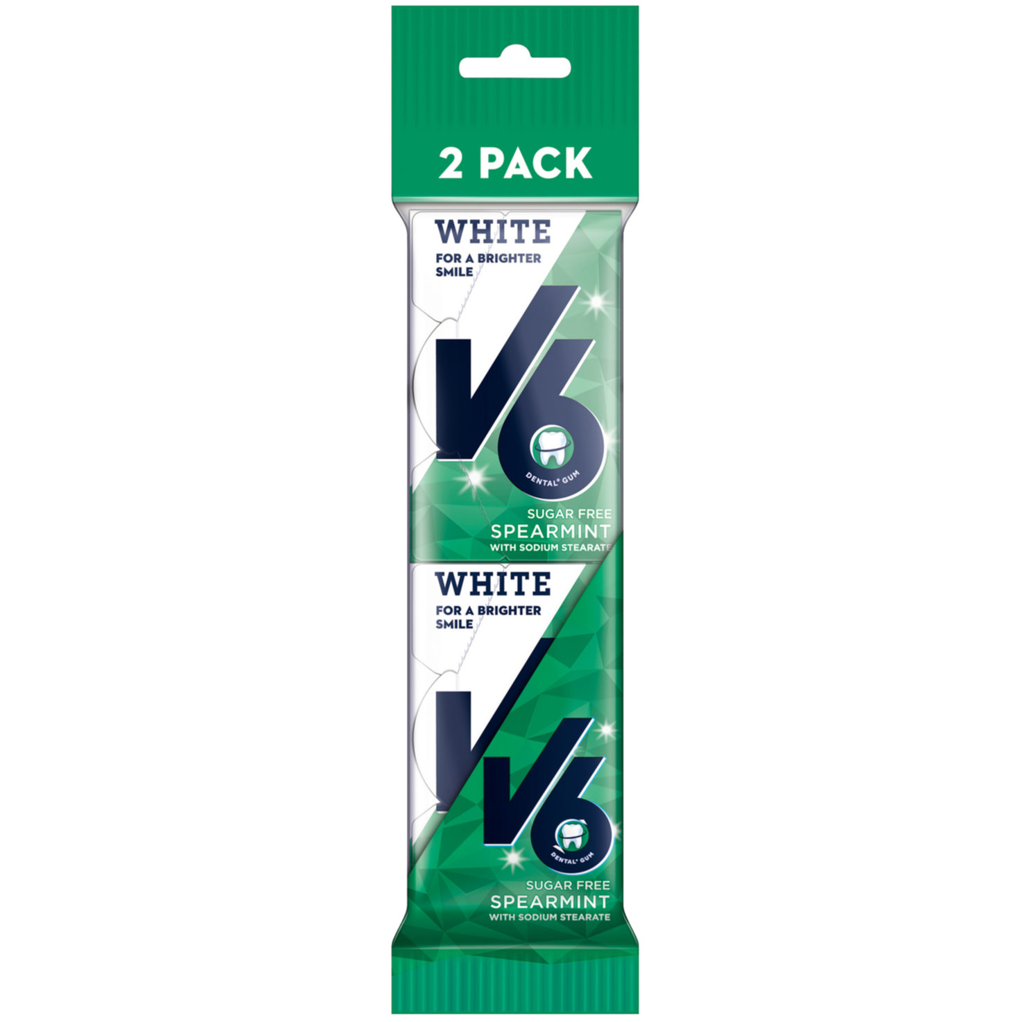 V6 White Spearmint 2xPack