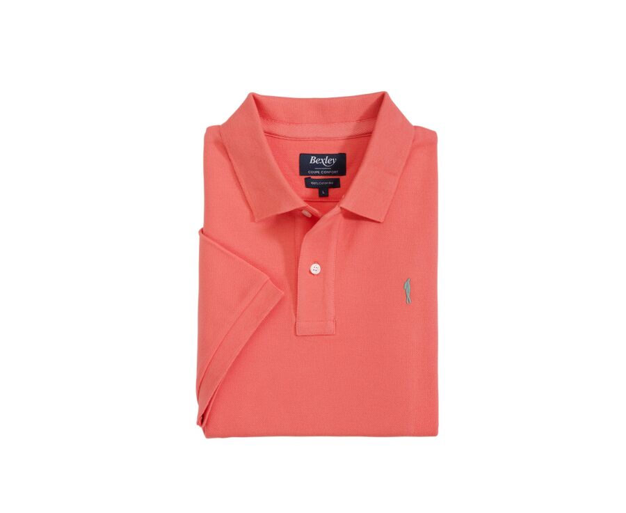 Polo homme Corail - GARETH