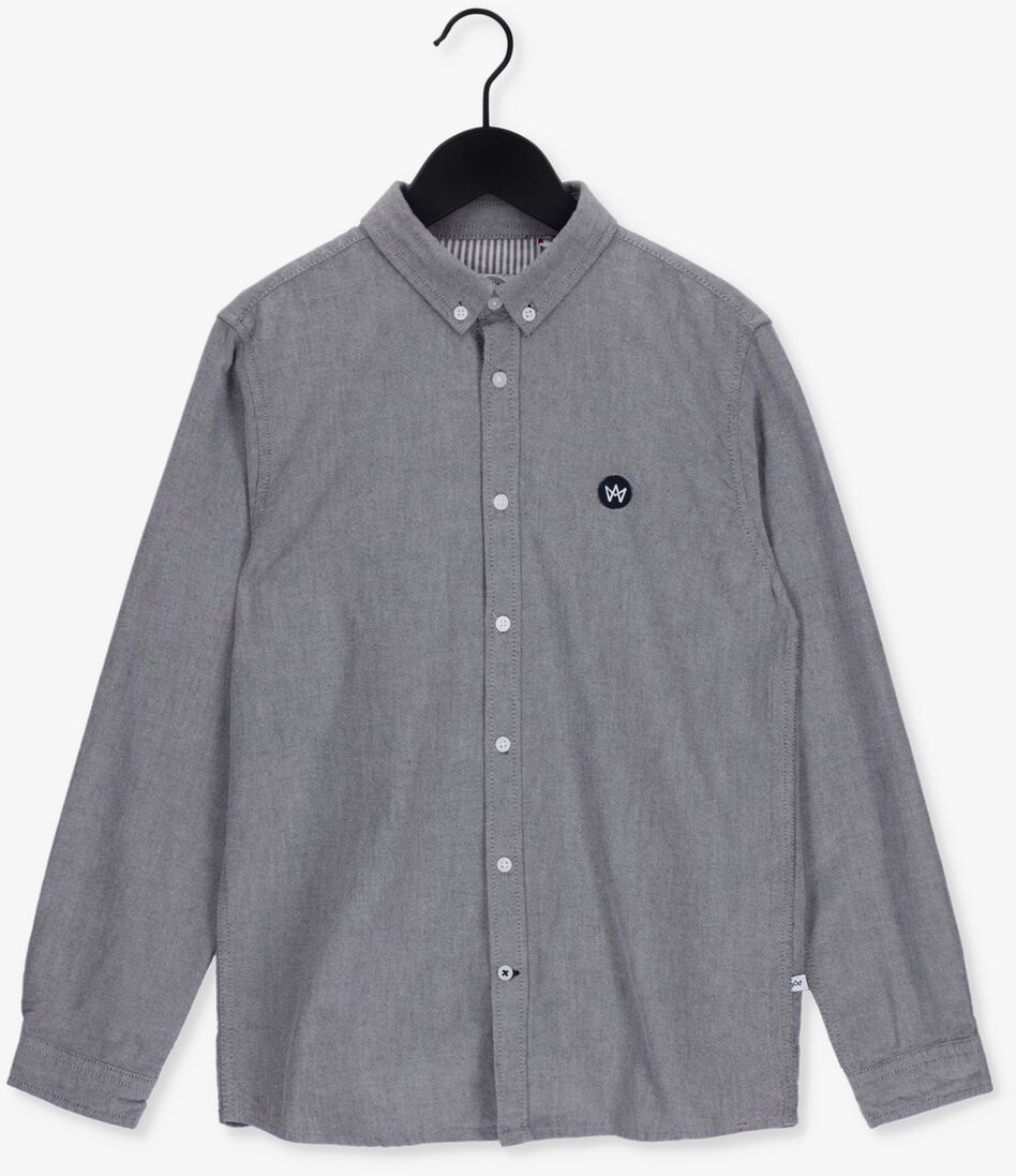 KRONSTADT zwarte kronstadt klassiek overhemd johan kids oxford shirt