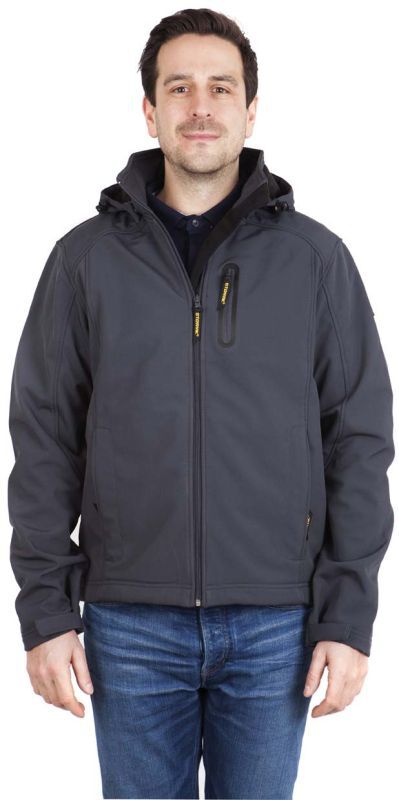 Störvik Napier - Softshell - Heren - donkergrijs - 4XL